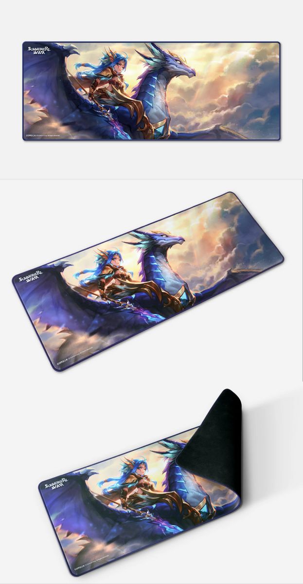 Large Mouse Pad (Wyvern Commander Beast Rider)