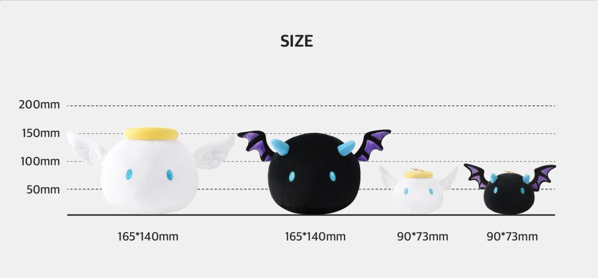 Mid-sized Angelmon plushie