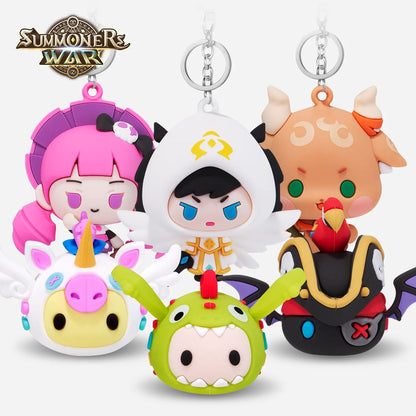 Random 3D Keychain Set (6 Types)