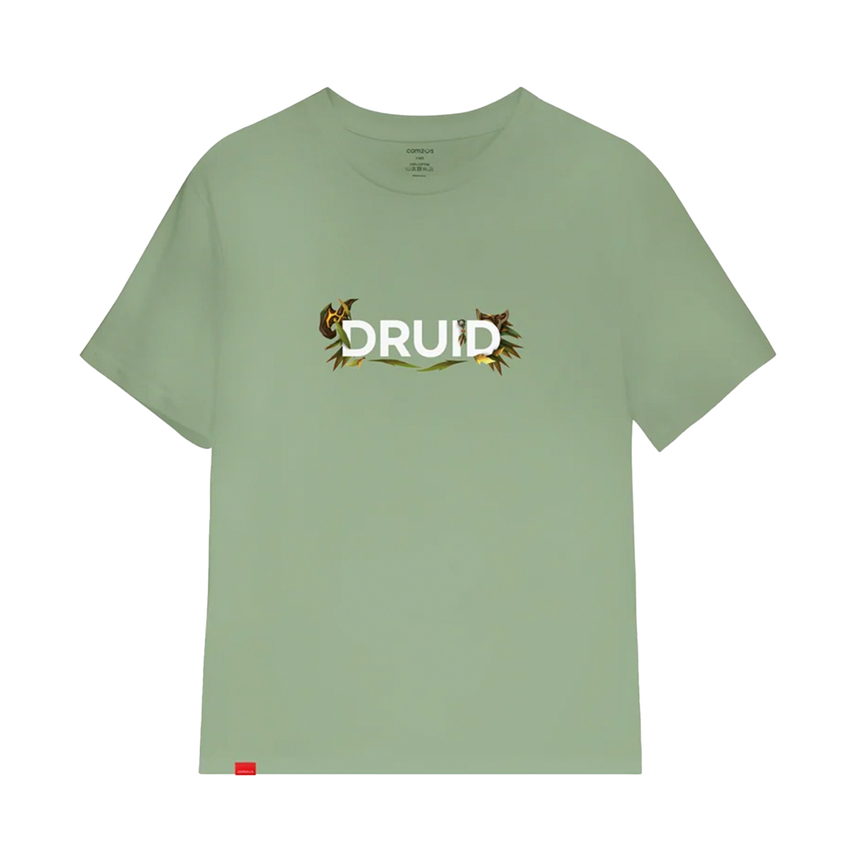 Monster Graphic Short-Sleeved T-Shirt - Druid