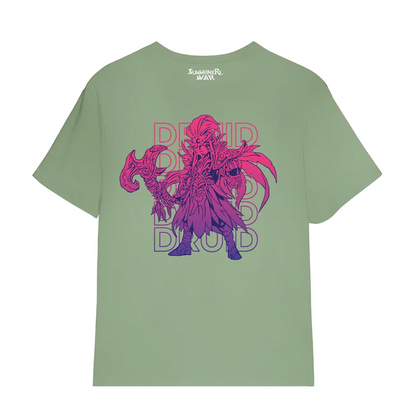 Monster Graphic Short-Sleeved T-Shirt - Druid