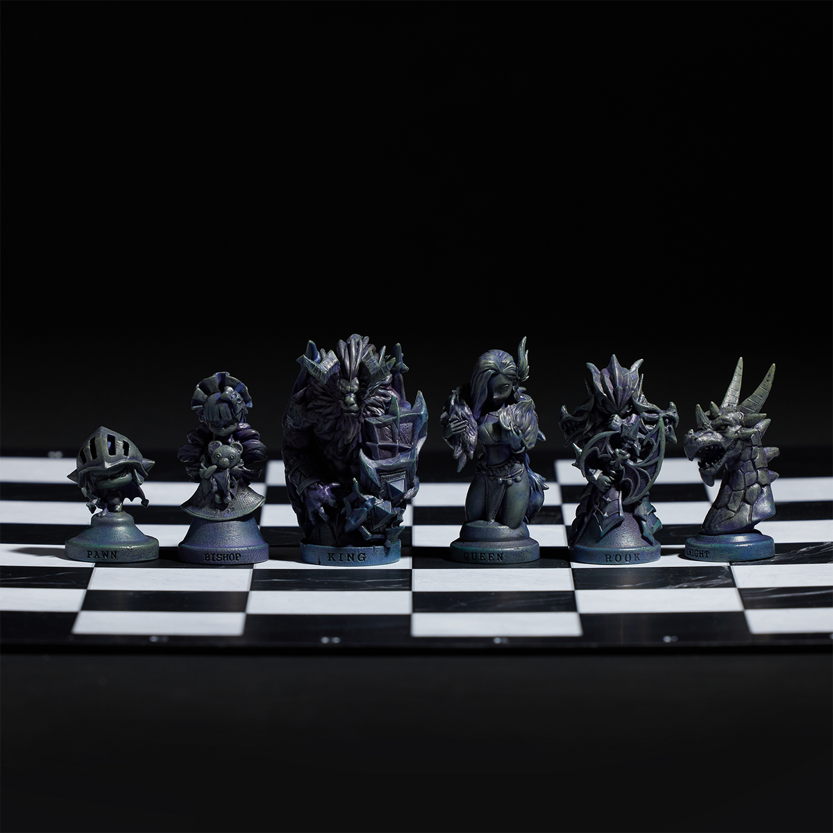 Chess Set (Light VS Darkness)