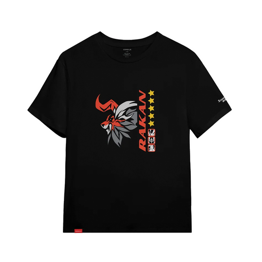 Monster Skill Printed Short-Sleeved T-Shirt - Rakan