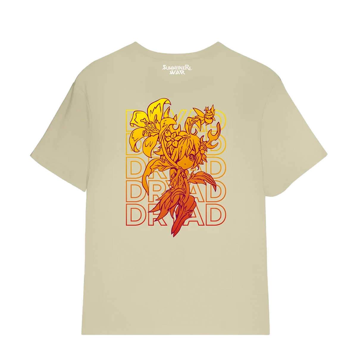 Monster Graphic Short-Sleeved T-Shirt - Dryad