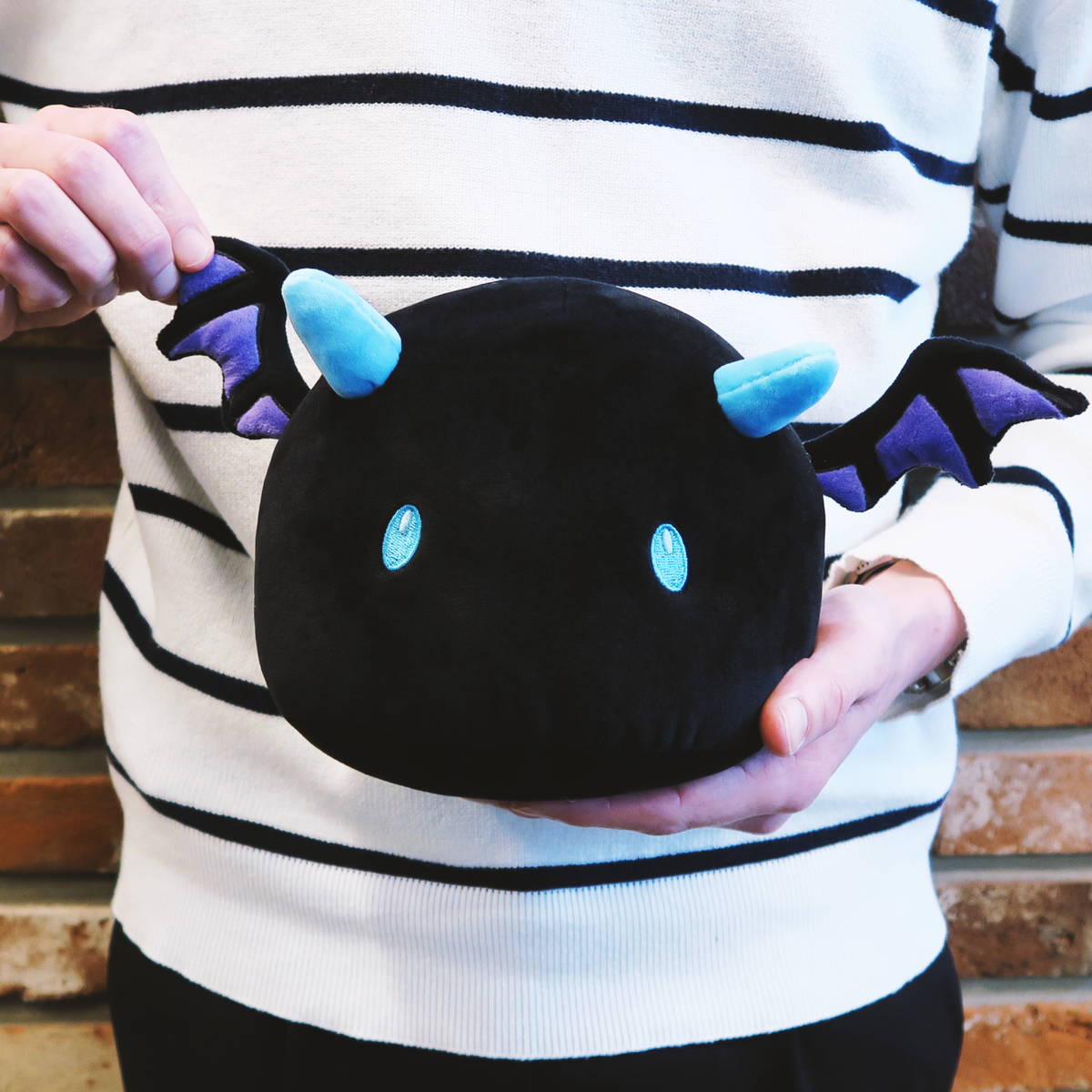 Mid-sized Devilmon plushie