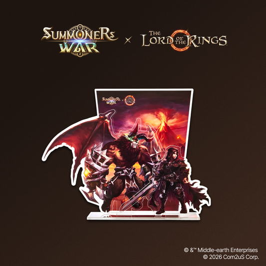 [Summoners War x The Lord of the Rings] - Acrylic Stand (Aragorn, Lagmaron)