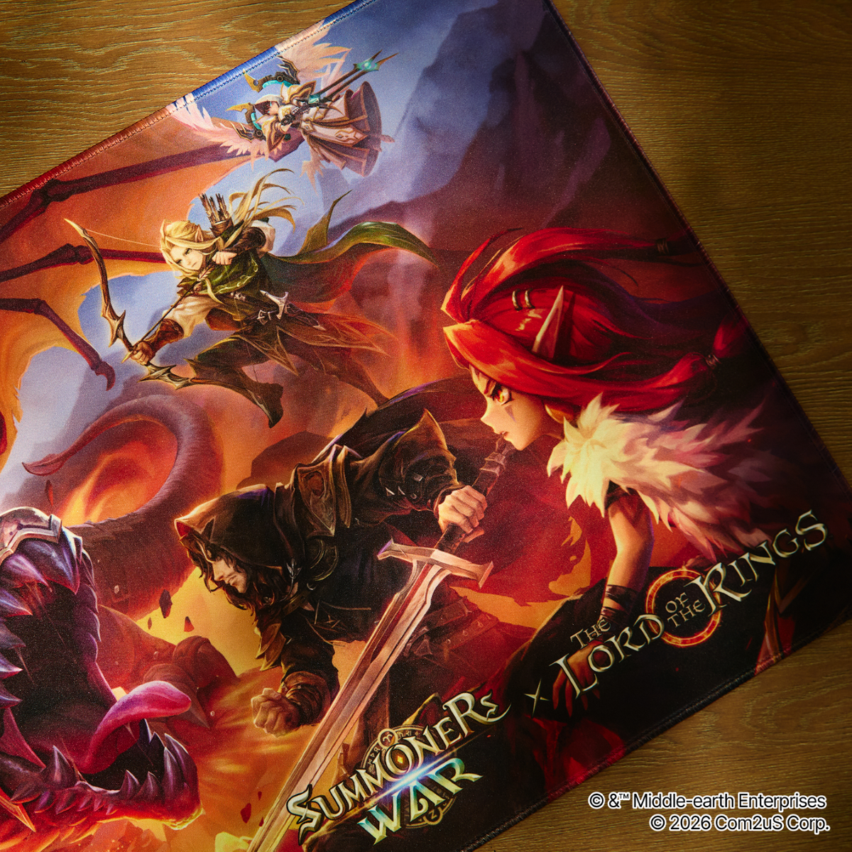 [Summoners War x The Lord of the Rings] - The War of Middle-earth Desk Pad