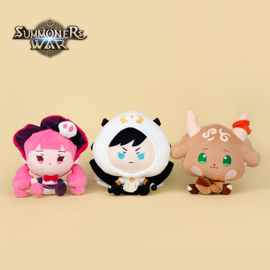 Mid-sized Plushie Set (Artamiel, Rica, Racuni)